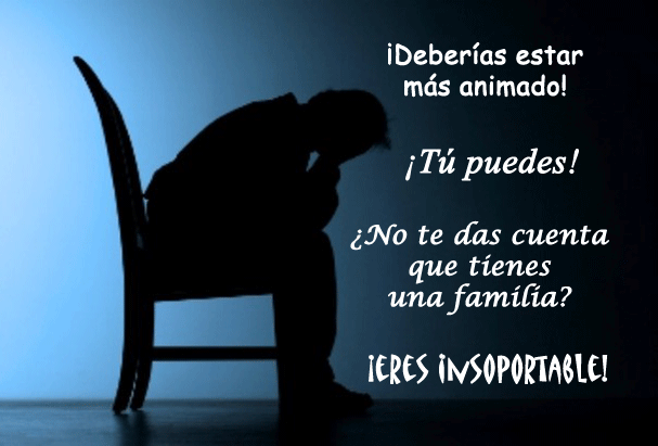 Qué no deben decirle a un depresivo su familia y amigos? ~ Cuida ... Qué no deben decirle a un depresivo su familia y amigos? ~ Cuida ...