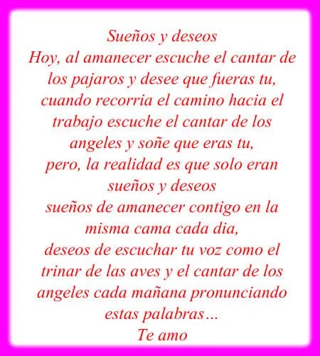 declaracion de amor de una bella soñadora ~ frases de amor ... declaracion de amor de una bella soñadora ~ frases de amor ...
