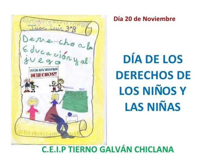 DeclaracióN De Los Derechos De Los NiñOs Y