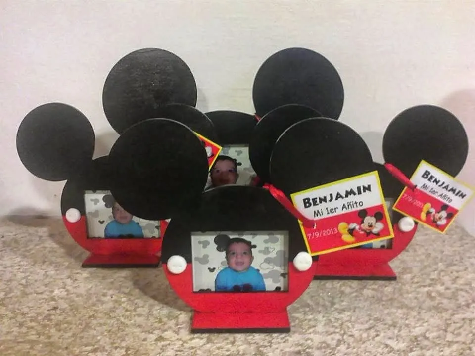 Deco, arte y juegos: SOUVENIR MICKEY MOUSE / PORTARETRATO MICKEY MOUSE