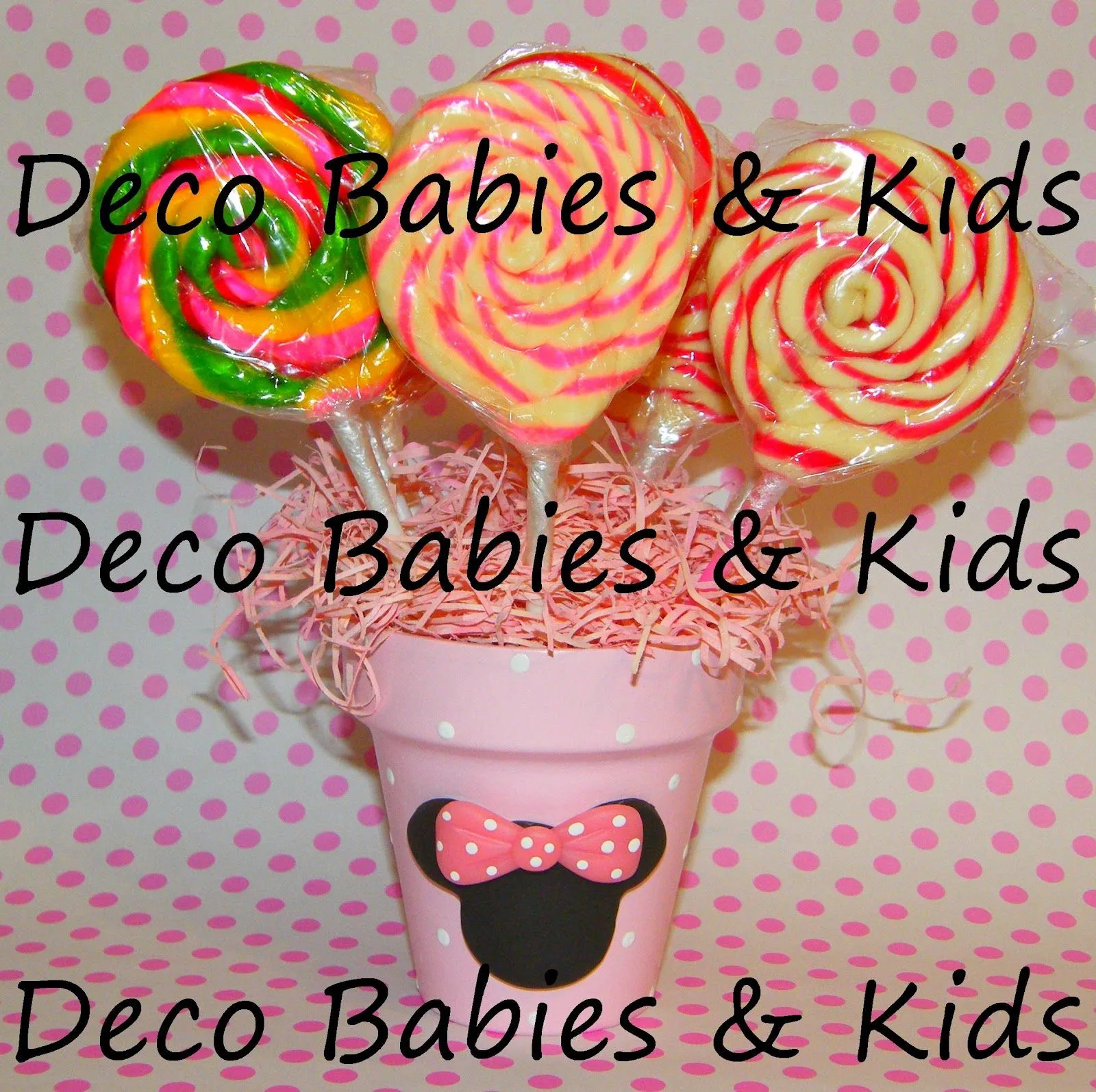 Deco Babies & Kids: Centros de mesa dulces con chupetines y ... Deco Babies & Kids: Centros de mesa dulces con chupetines y ...