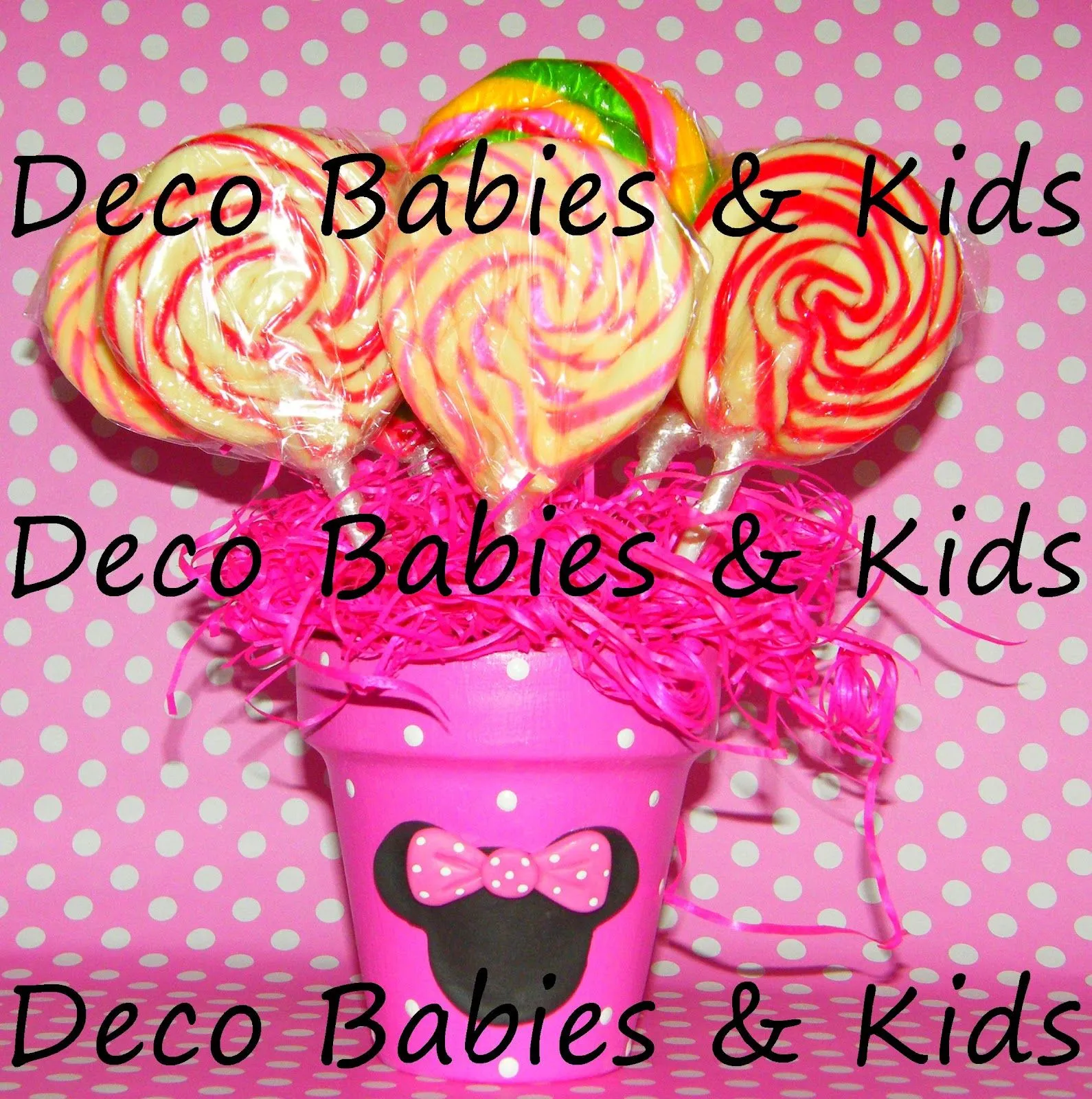 Deco Babies & Kids: Centros de mesa dulces con chupetines y ...