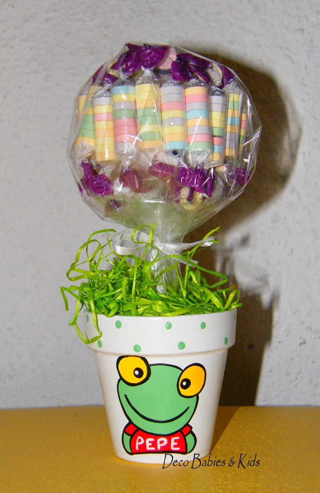 Deco Babies & Kids: Mini arbolitos de golosinas Deco Babies & Kids: Mini arbolitos de golosinas
