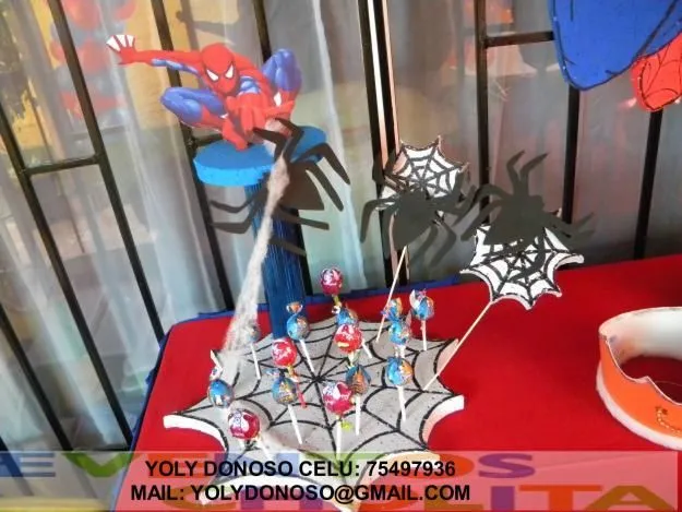 Cumple hombre araña - Imagui