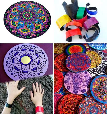 Basurillas » Blog Archive » Discos reciclados de Eye Pop Art. Basurillas » Blog Archive » Discos reciclados de Eye Pop Art.