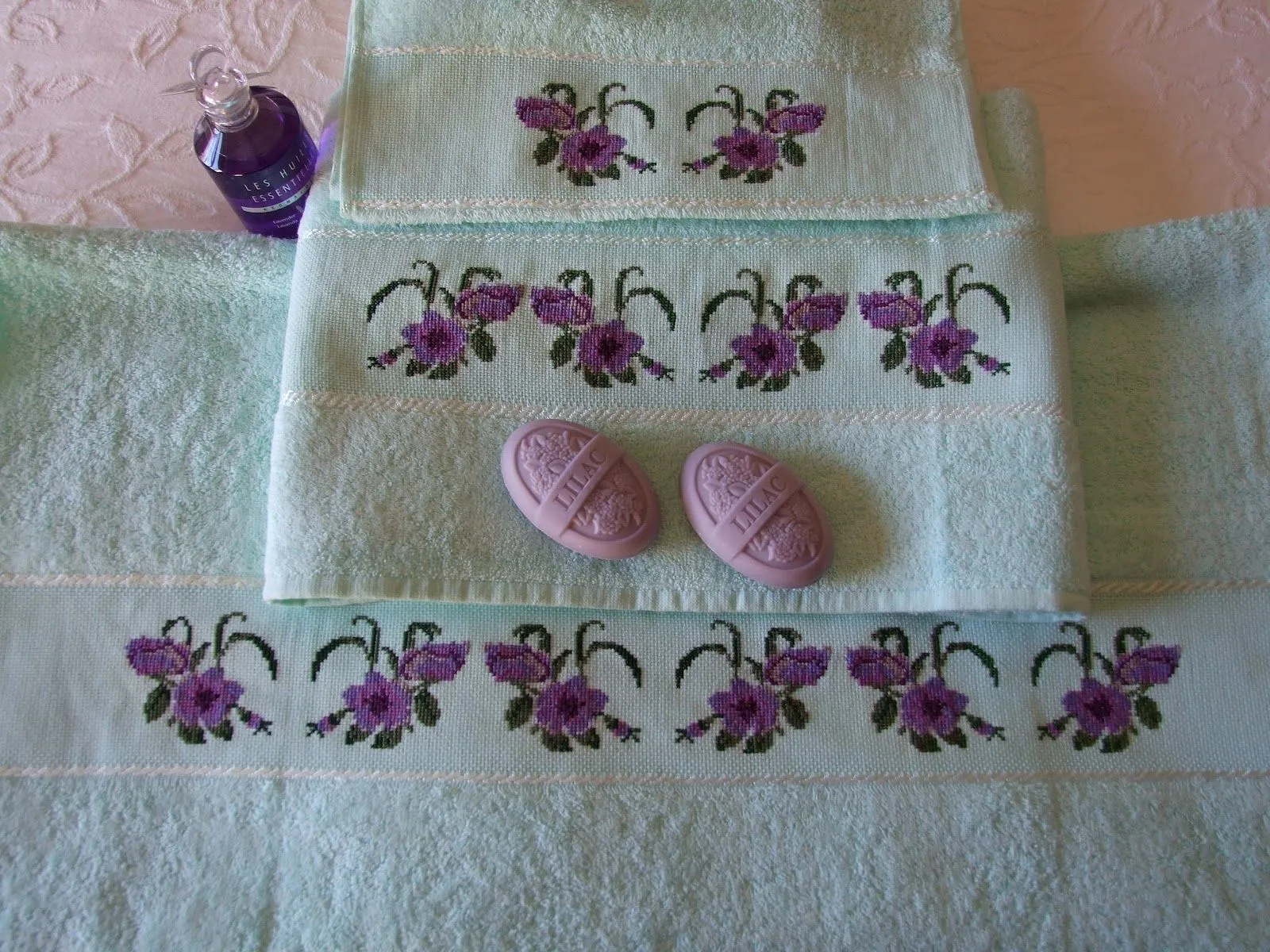 Decoestilo12: Toallas bordadas