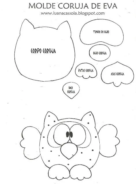 DECOLABORES de Lalena Diseños: MOLDES DE BÚHOS.. QUE LINDOS!!! DECOLABORES de Lalena Diseños: MOLDES DE BÚHOS.. QUE LINDOS!!!