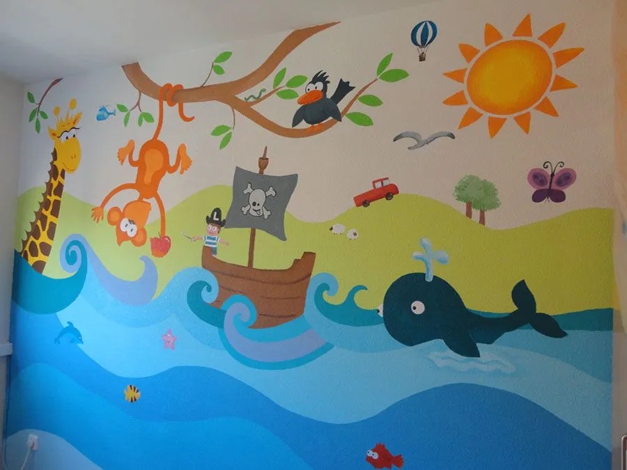decopared: murales infantiles www.