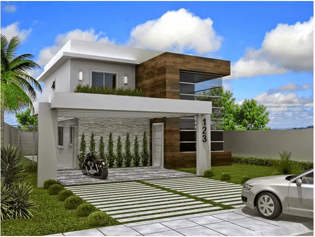 Decor Salteado - Blog de Decoração e Arquitetura : 30 Fachadas de ... Decor Salteado - Blog de Decoração e Arquitetura : 30 Fachadas de ...
