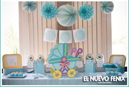 Decora tu Baby Shower con la "Carreola corte láser" y muchos otros ...