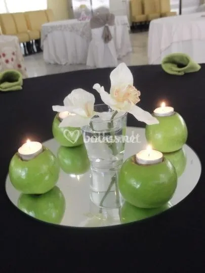 Decora tu boda con manzanas