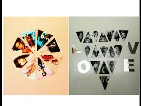 Decora tu cuarto con revistas ♡ (súper sencillo y muy rápido ...