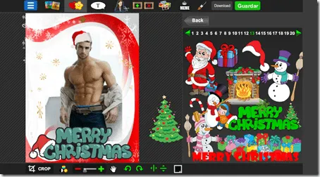 Decora tus fotos de Navidad gorros, nieve, etc | Buena Navidad Decora tus fotos de Navidad gorros, nieve, etc | Buena Navidad