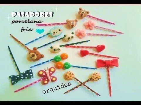 decora pasadores con porcelana fria.❤...( col - YouTube decora pasadores con porcelana fria.❤...( col - YouTube