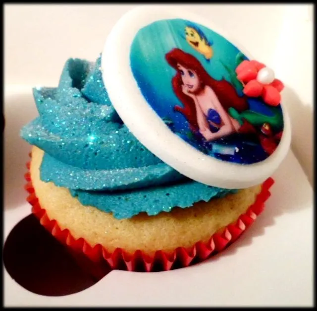 Decora con Samantha: Cupcakes La Sirenita