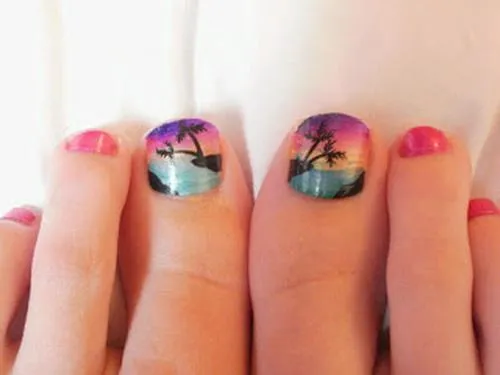 Decora tus uñas de los pies con estilos 2015 - esBelleza.com