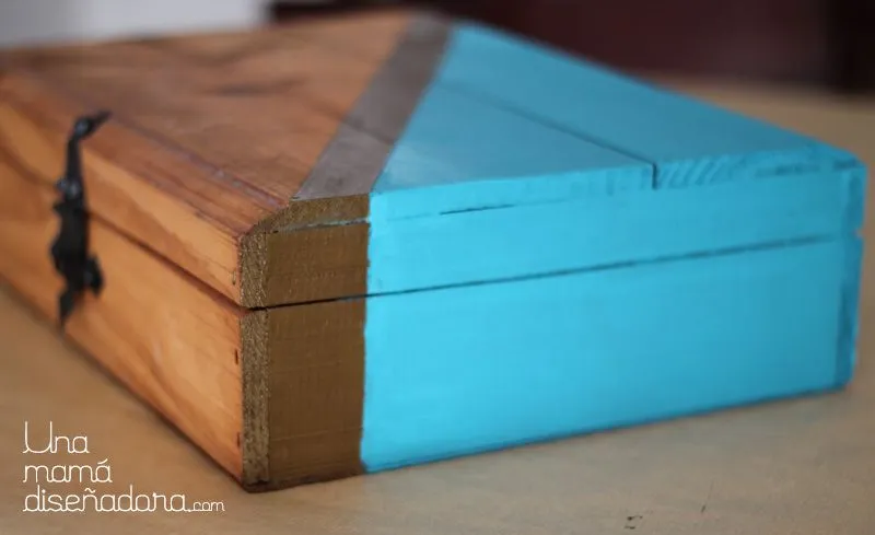 Decora una vieja caja de madera con estilo nórdico - Blog de una ...