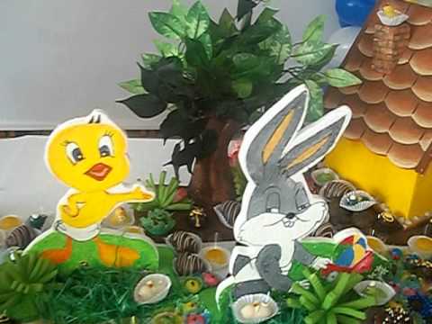 decoração baby lune tunes parte 1 - YouTube decoração baby lune tunes parte 1 - YouTube