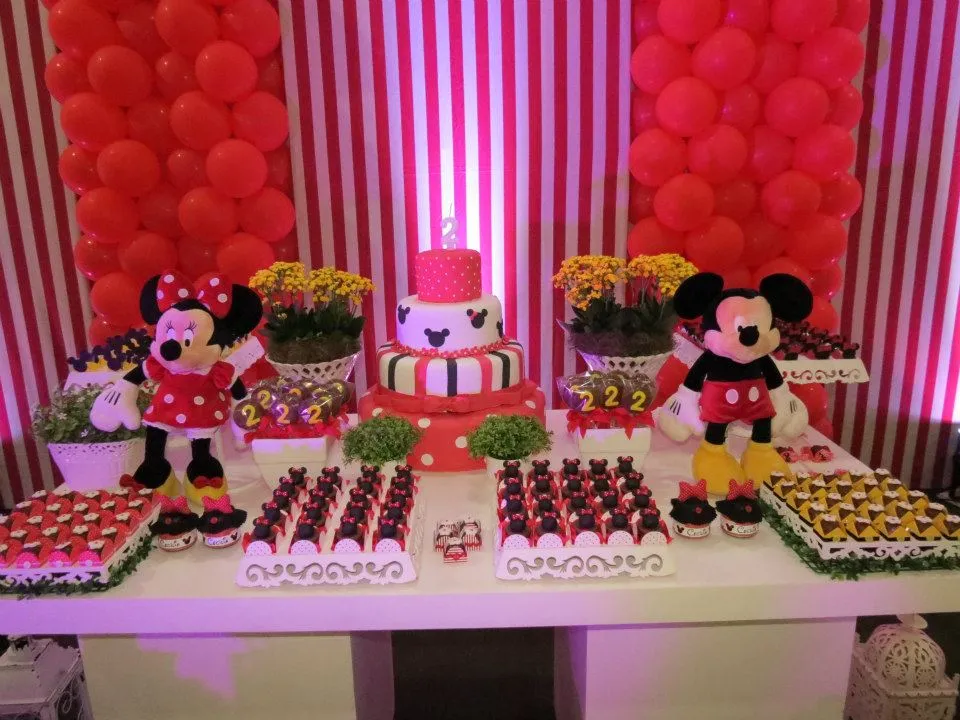 Decoração de Festa Infantil: Minnie