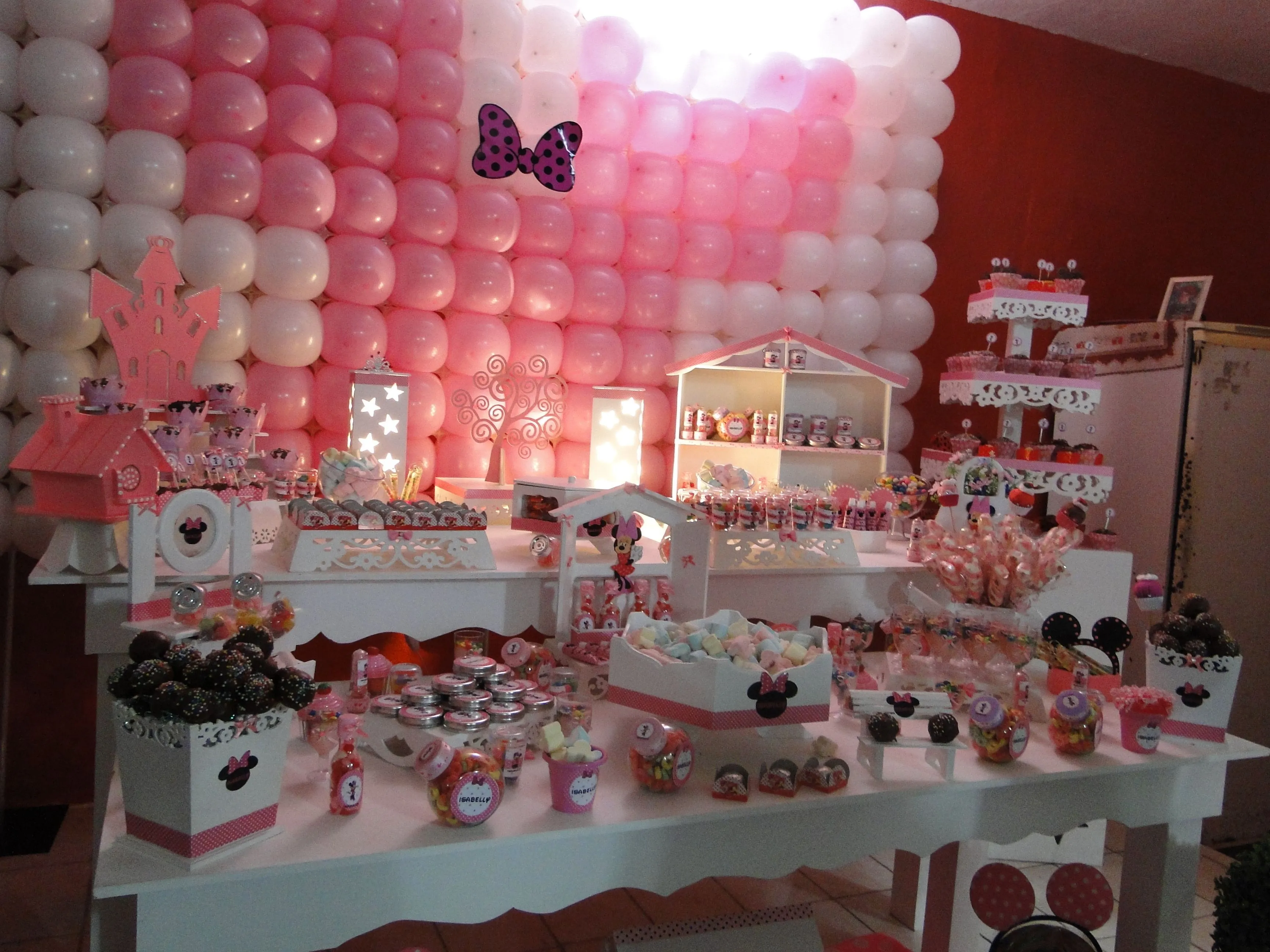 Decoração da Minnie rosa - Imagui