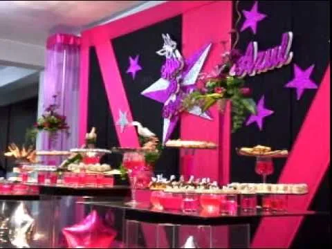Decoraciónes para 15 años en color fucsia - Imagui Decoraciónes para 15 años en color fucsia - Imagui