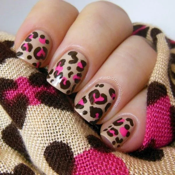 Decoracion Animal Print Con Rosa Para Nina | Diseño imágenes ...