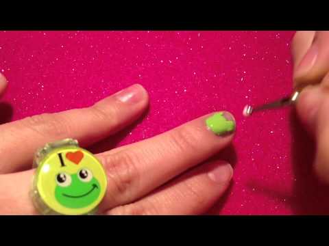 Decoración Arte De Uñas Ranita, Sapo - YouTube