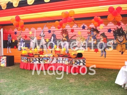 decoracion ataque clones vs dragon ball momentos magicos | Flickr ...