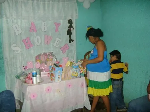 Decoración de baby shower para niña sencilla - Imagui