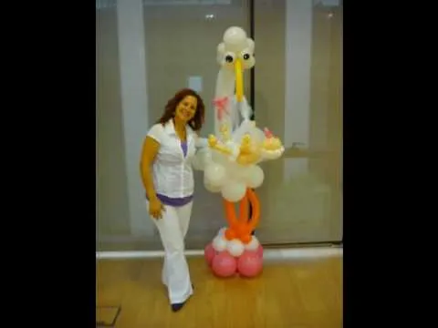 Decoración con globos - YouTube