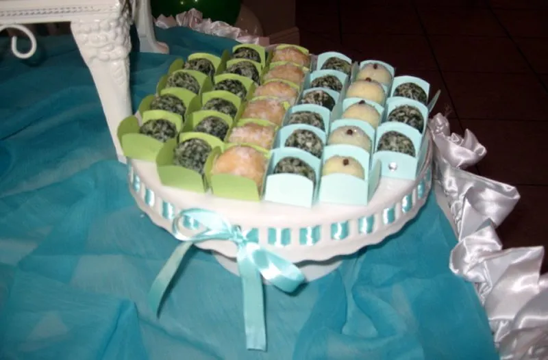 Decoración de Baby Shower de color Azul y Verde : Baby Shower Fiestas Decoración de Baby Shower de color Azul y Verde : Baby Shower Fiestas