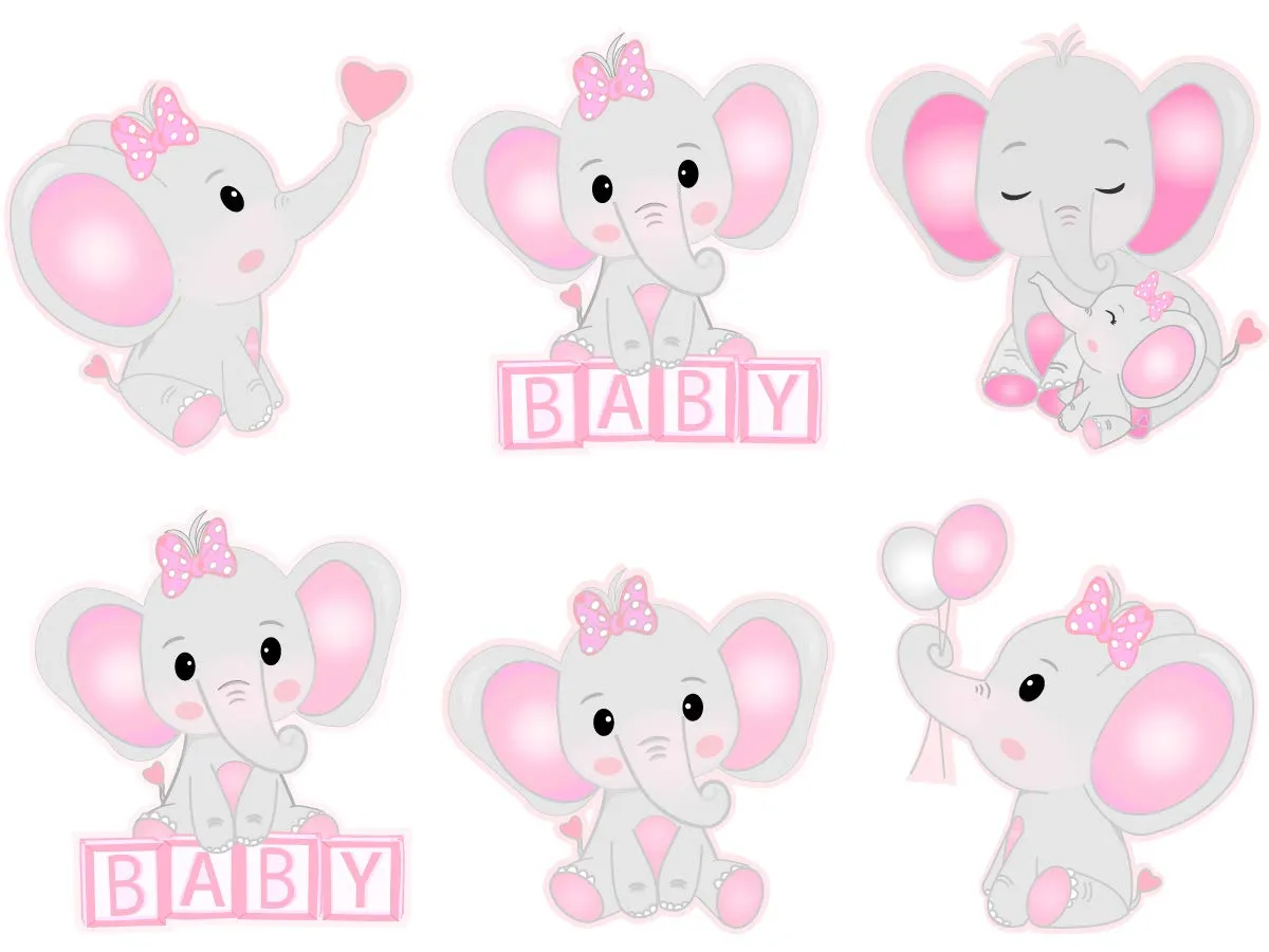 Decoración de baby shower de elefante rosa para bebé niña : Amazon.com.mx: Bebé Decoración de baby shower de elefante rosa para bebé niña : Amazon.com.mx: Bebé