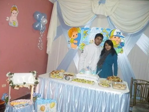 Baby showers niño decoración - Imagui