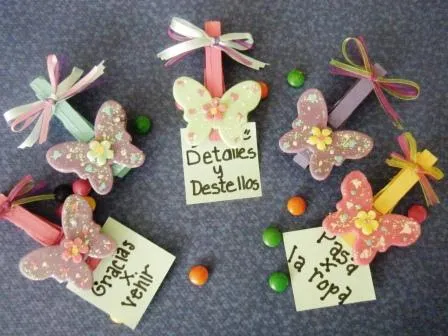 Detalles y Destellos : Detalles para Baby shower, despedidas de ...