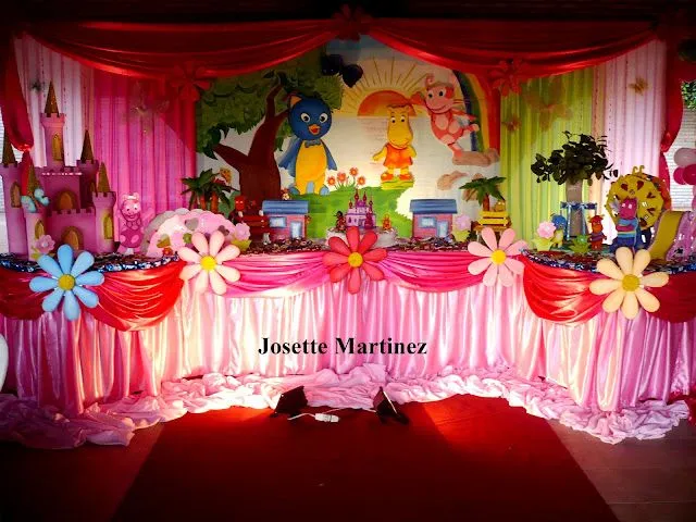 DECORACION BACKYARDIGANS PARTY : DECORACION EN FIESTAS INFANTILES