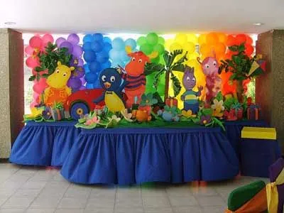 DECORACION BACKYARDIGANS PARTY : DECORACION EN FIESTAS INFANTILES