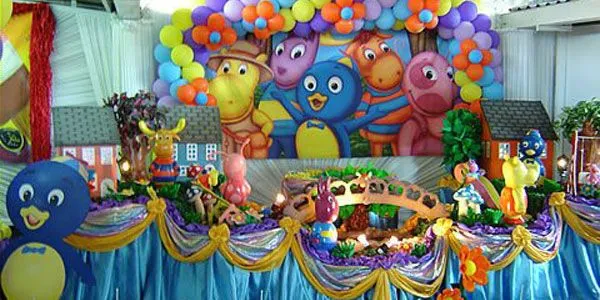 DECORACION BACKYARDIGANS PARTY : DECORACION EN FIESTAS INFANTILES