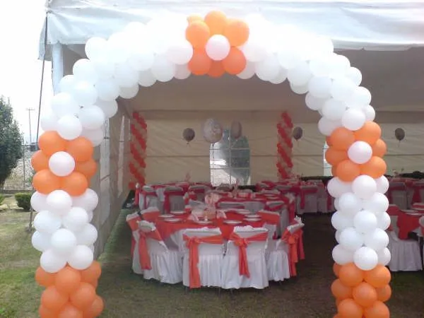 DECORACION CON GLOBOS