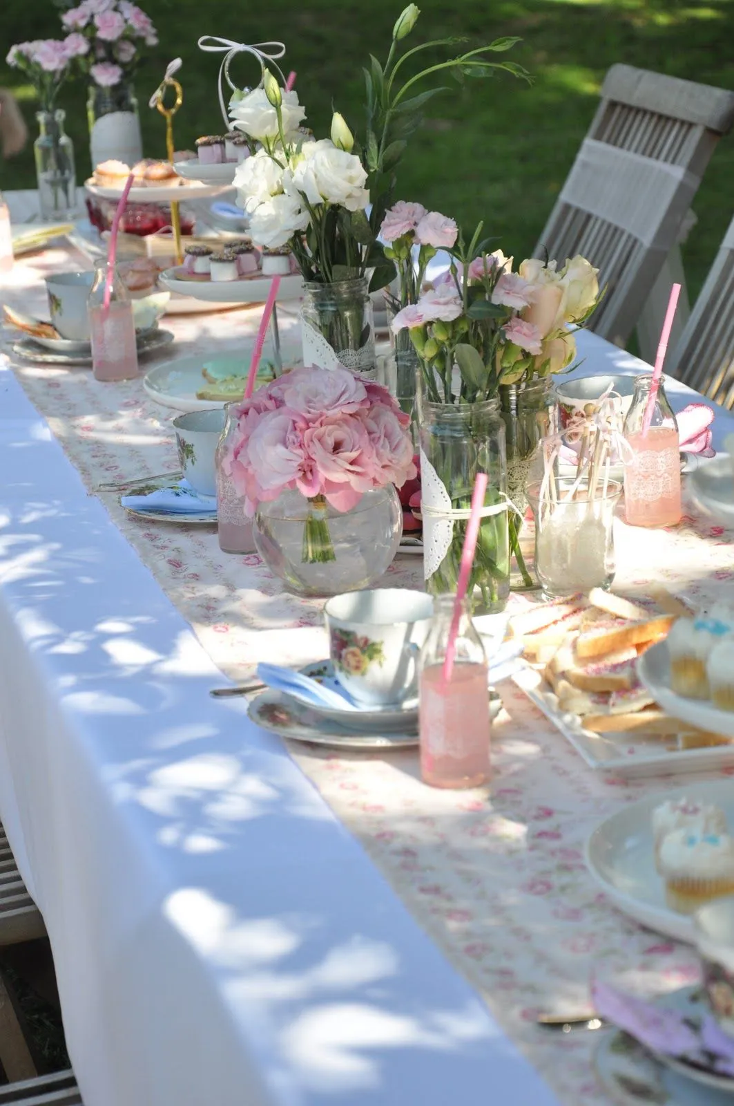 Decoracion Para Bautizo En Jardin
