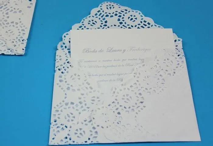 Como hacer sobres de invitación - Imagui
