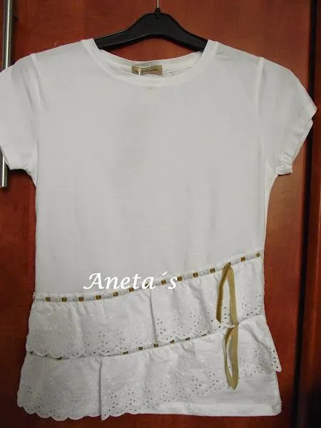 Decoración de blusas con cintas - Imagui