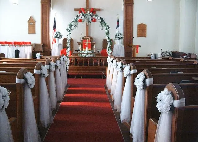 Arreglos para iglesia para boda - Imagui
