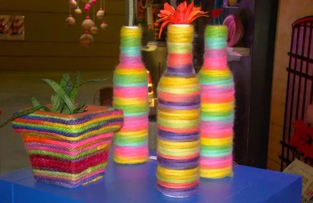Decoración de botellas de refresco - Imagui Decoración de botellas de refresco - Imagui