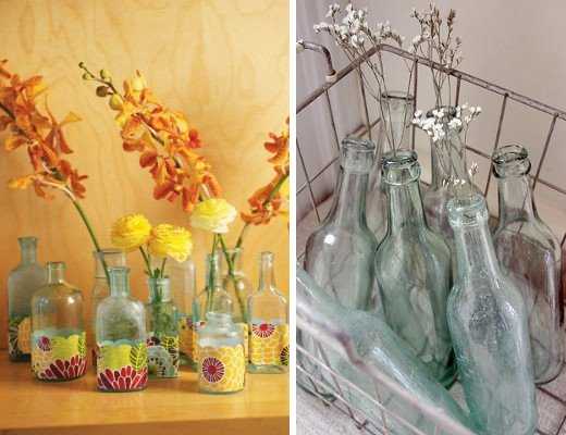 Decoración con botellas de vidrio: ¡Recicla y renueva tu espacio ...