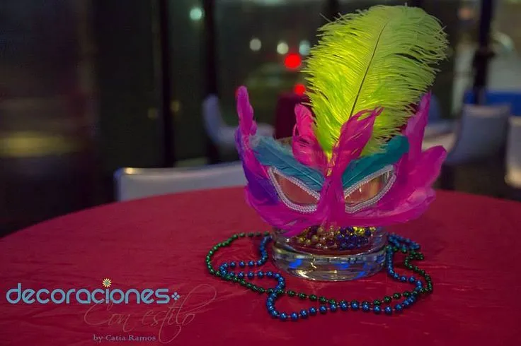 Decoración Carnaval - Máscaras on Pinterest | Mesas, Buffet and ...