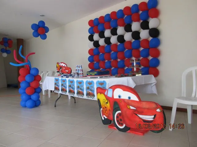 DECORACION CARS FIESTAS INFANTILES|Recreacionistas Medellin ...