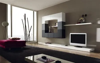 Decoracion y Casa: Salas Modernas con paredes color chocolate Decoracion y Casa: Salas Modernas con paredes color chocolate