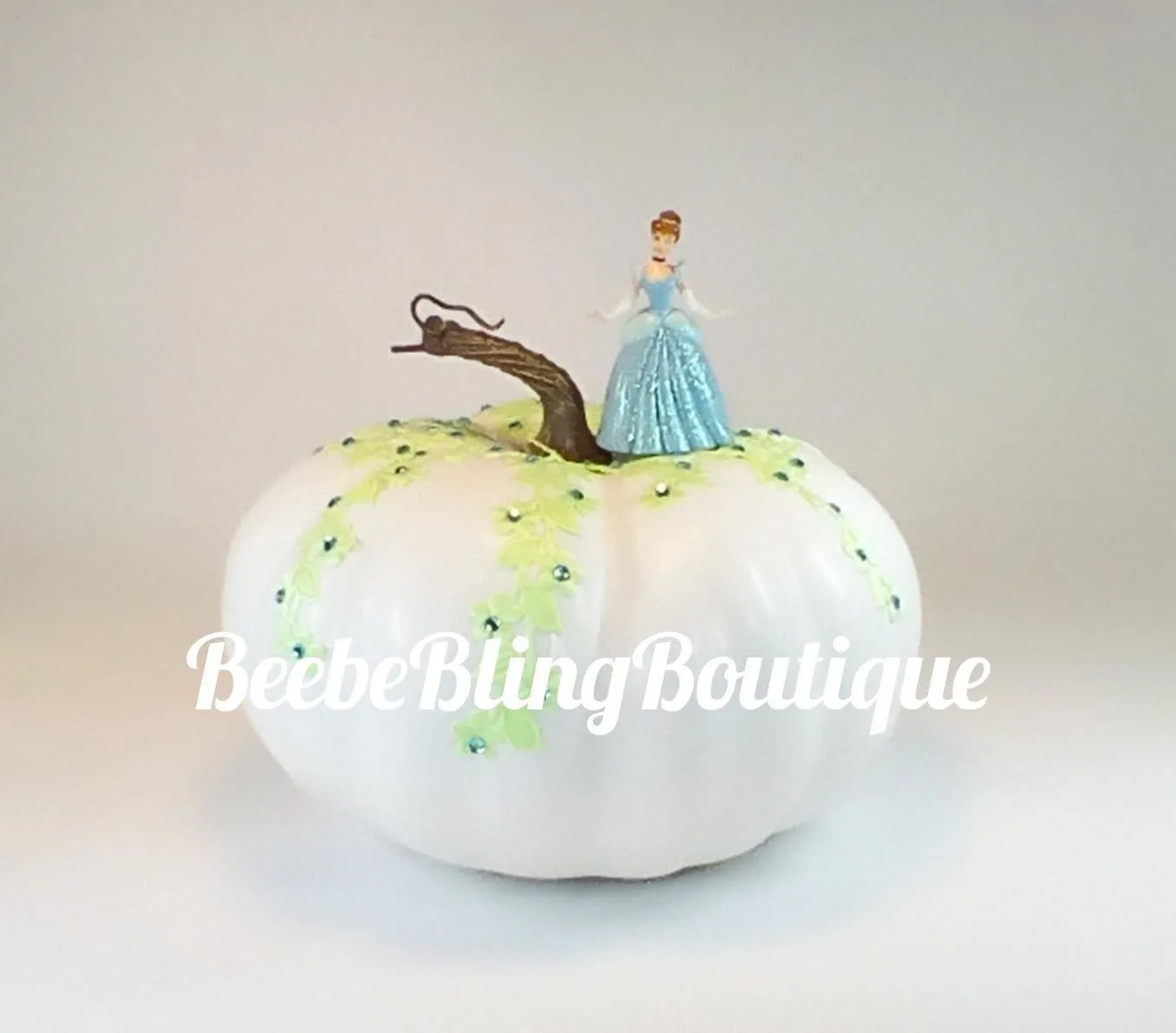 Decoración del centro de mesa de calabaza Disney Cinderella. - Etsy México
