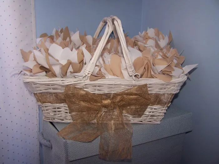 Decorar cesta boda - Imagui
