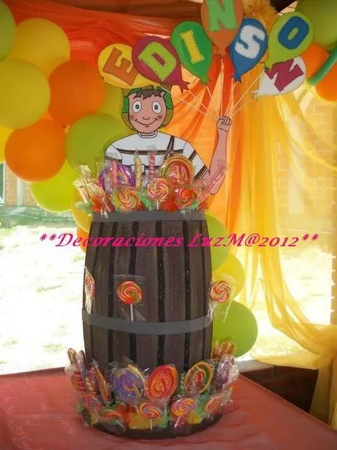 Decoración fiesta infantil Chavo del ocho - Imagui Decoración fiesta infantil Chavo del ocho - Imagui